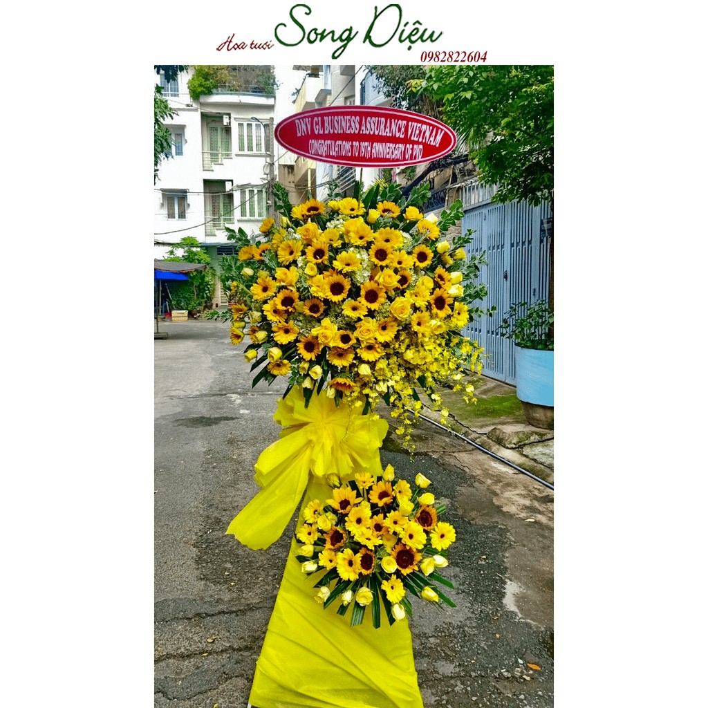 [GIAO NHANH 3H] LẴNG HOA CHÚC MỪNG #2