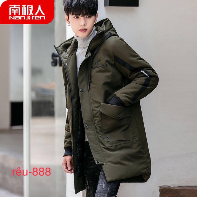 ÁO PHAO DÁNG DÀI NAM HÀNG QUẢNG CHÂU CAO CẤP👍