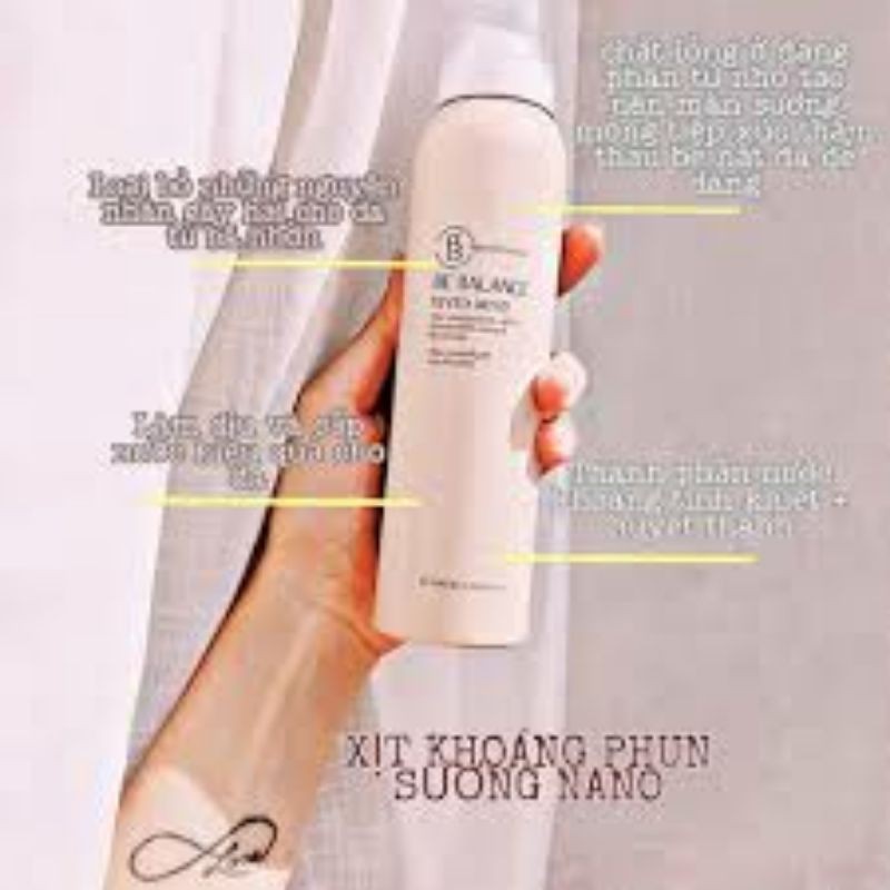 Xịt Khoáng Vivid Mist Be'Balance Hàn Quốc chính hãng Dung tích 100ml