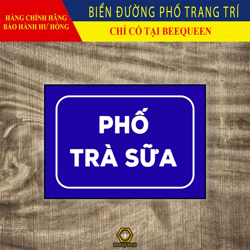 Biển Đường Phố Trang Trí Siêu Đẹp Cho Các Chủ Shop