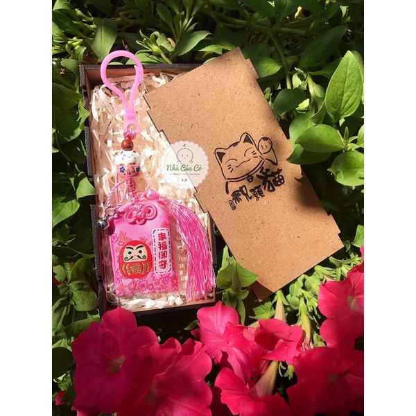🌸 Móc khoá túi phước may mắn Omamori mixby Nhà Cỏ