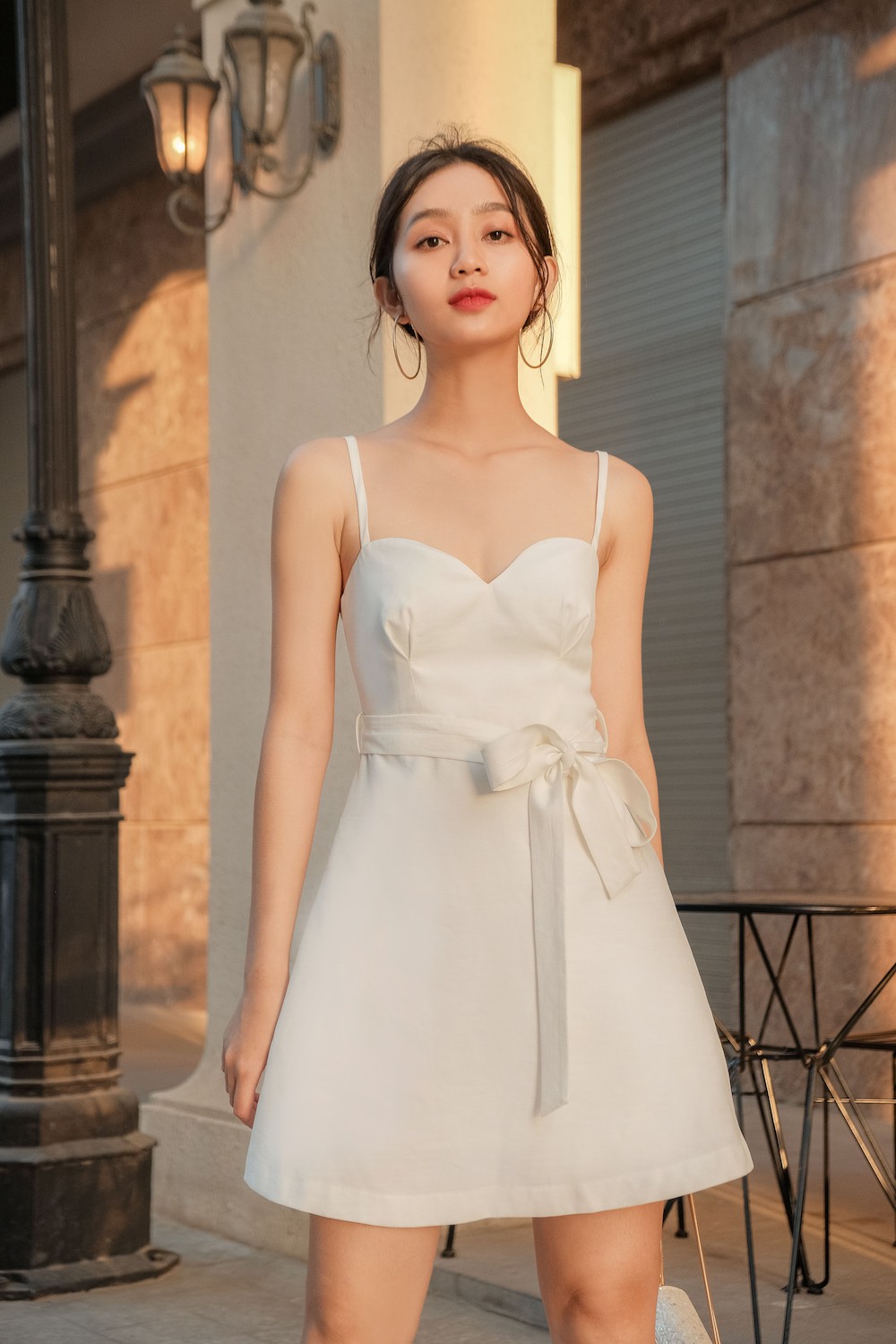 XIPI - Đầm Ngực Xếp A Cột Nơ | BigBuy360 - bigbuy360.vn