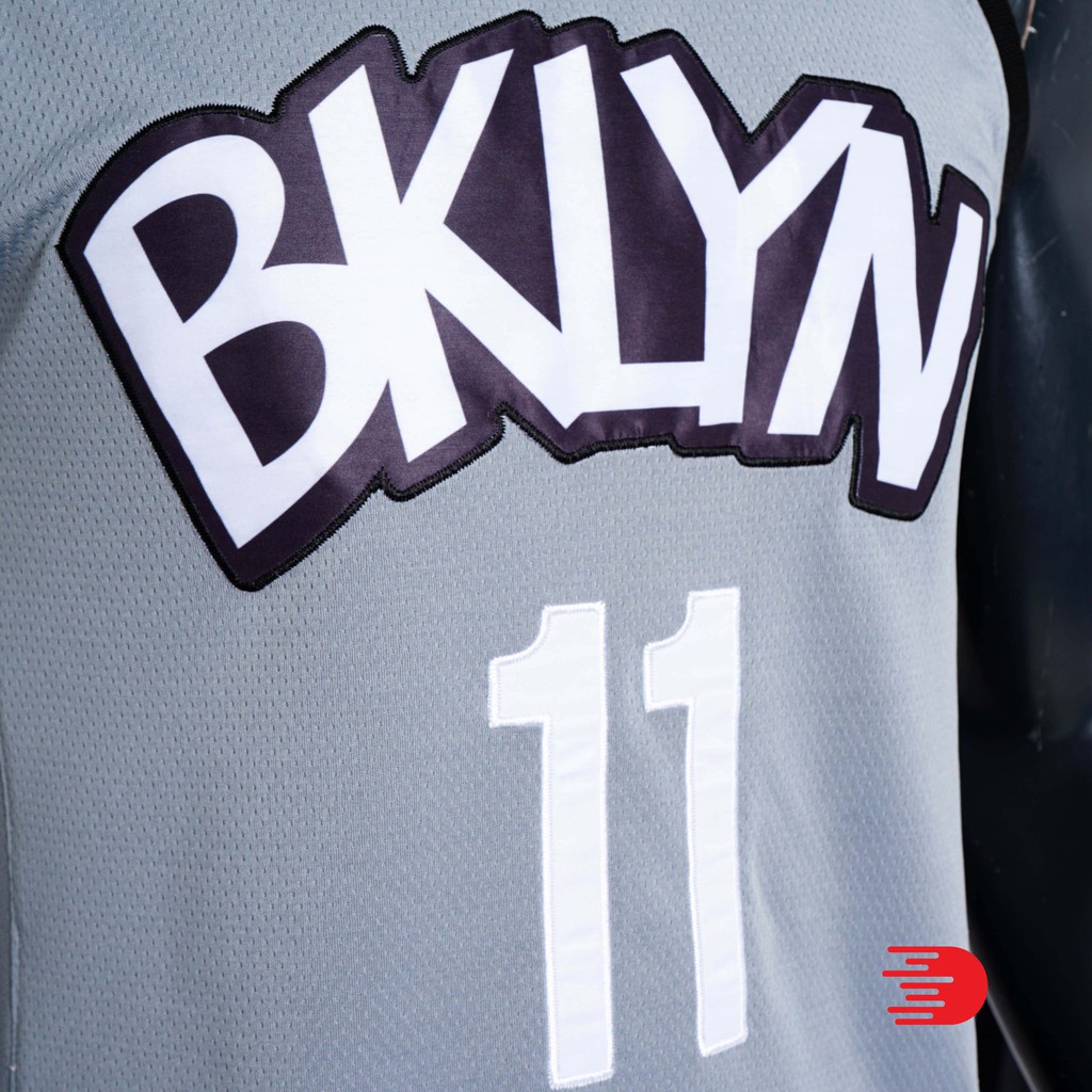 Bộ quần áo bóng rổ JERSEY NBA Brooklyn Nets Kyrie Irving_ THÊU VIỀN TÊN, SỐ