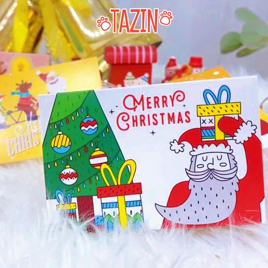 Thiệp Merry Christmas, thiệp xinh dễ thương cho những ngày kỉ niệm nhiều loại