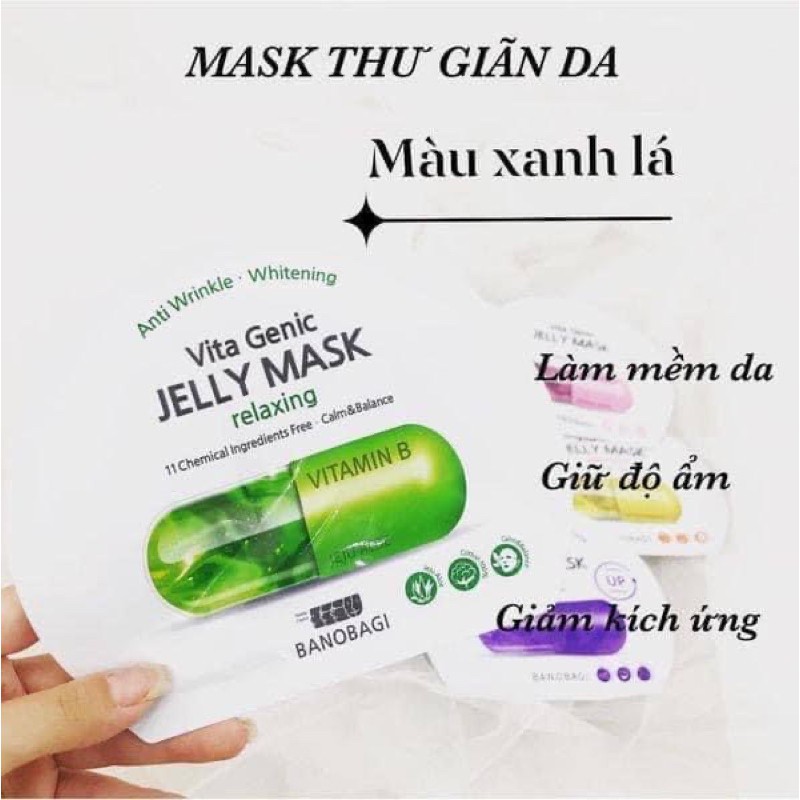 Mặt Nạ Banobagi Vita Genic Jelly Mask, mặt nạ dành cho mọi loại da - Thi Vũ