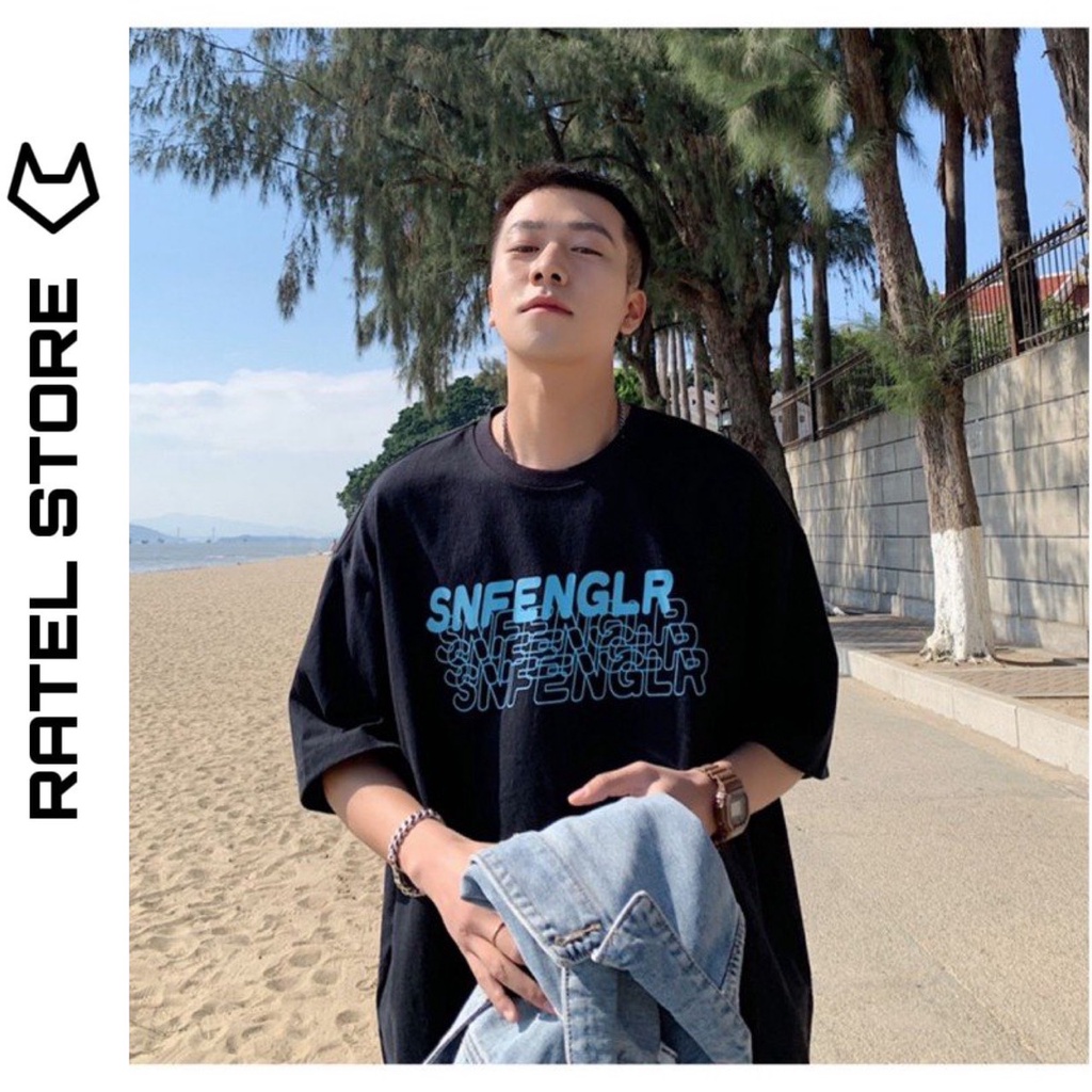 Áo Thun Local Brand T-Shirt Nam Nữ SNFENGLR Unisex Form Rộng