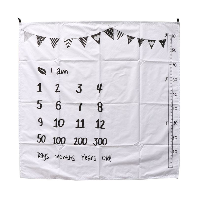 Chăn em bé 100 * 100cm phông nền chụp ảnh