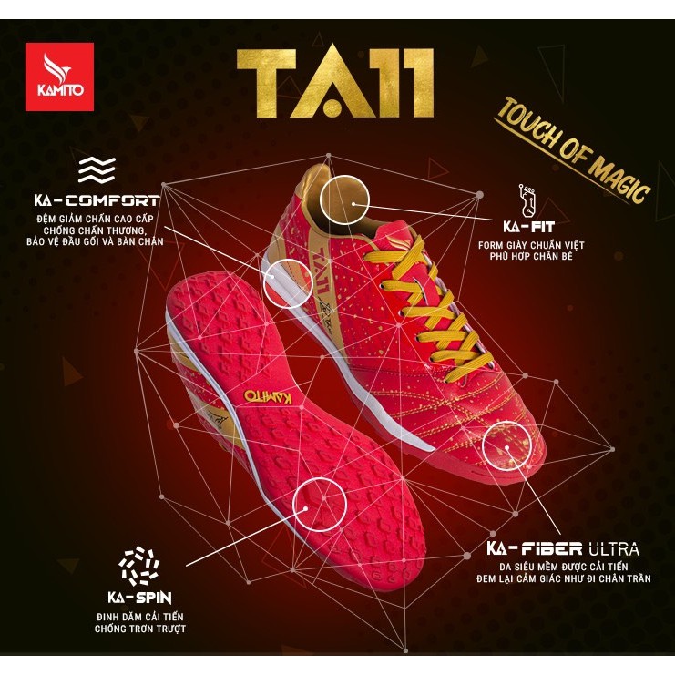Giày bóng đá Kamito TA11