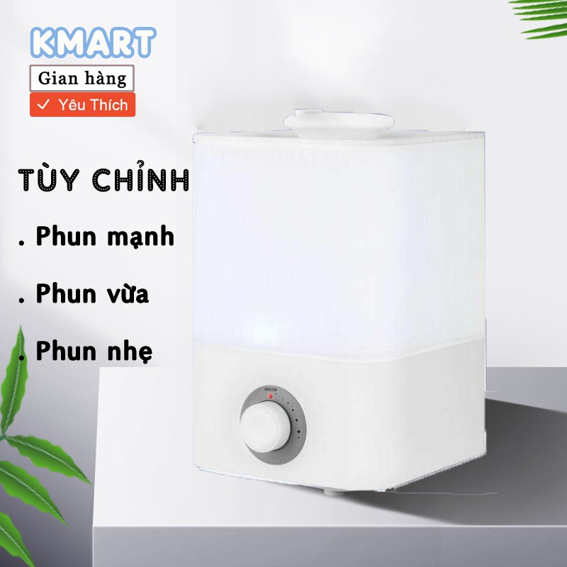 Máy Khuếch Tán Tinh Dầu Dung Tích Lớn 5.5 Lít Cao Cấp Phun Sương Tạo Ẩm Xông Tinh Dầu