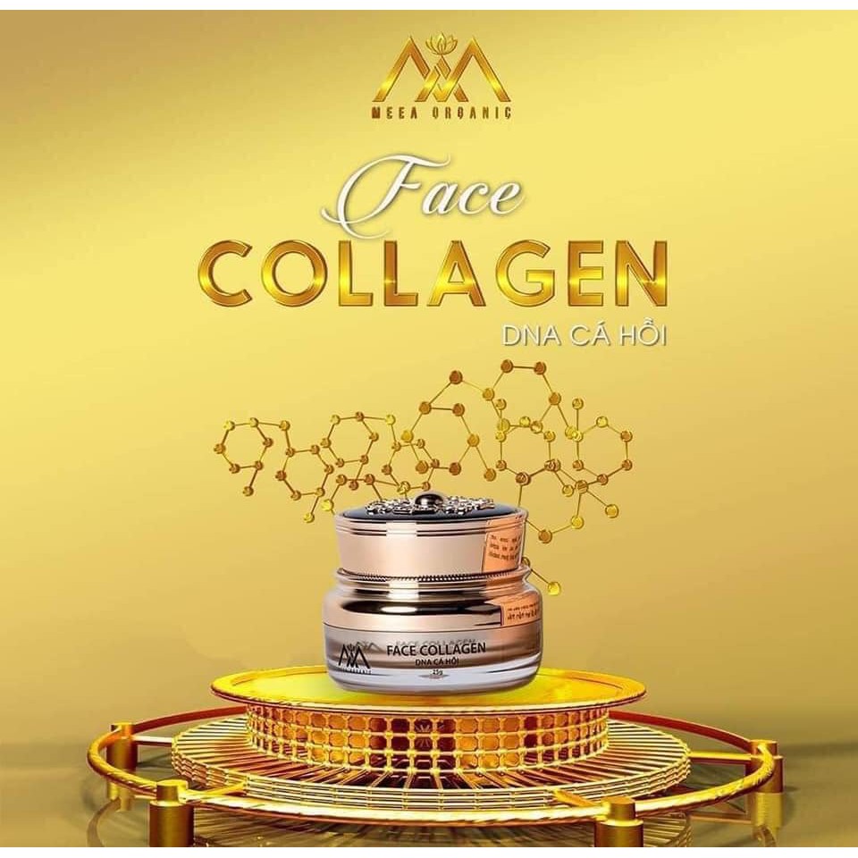 [Chính Hãng] kem face cá hồi meea organic face collagen dna cá hồi