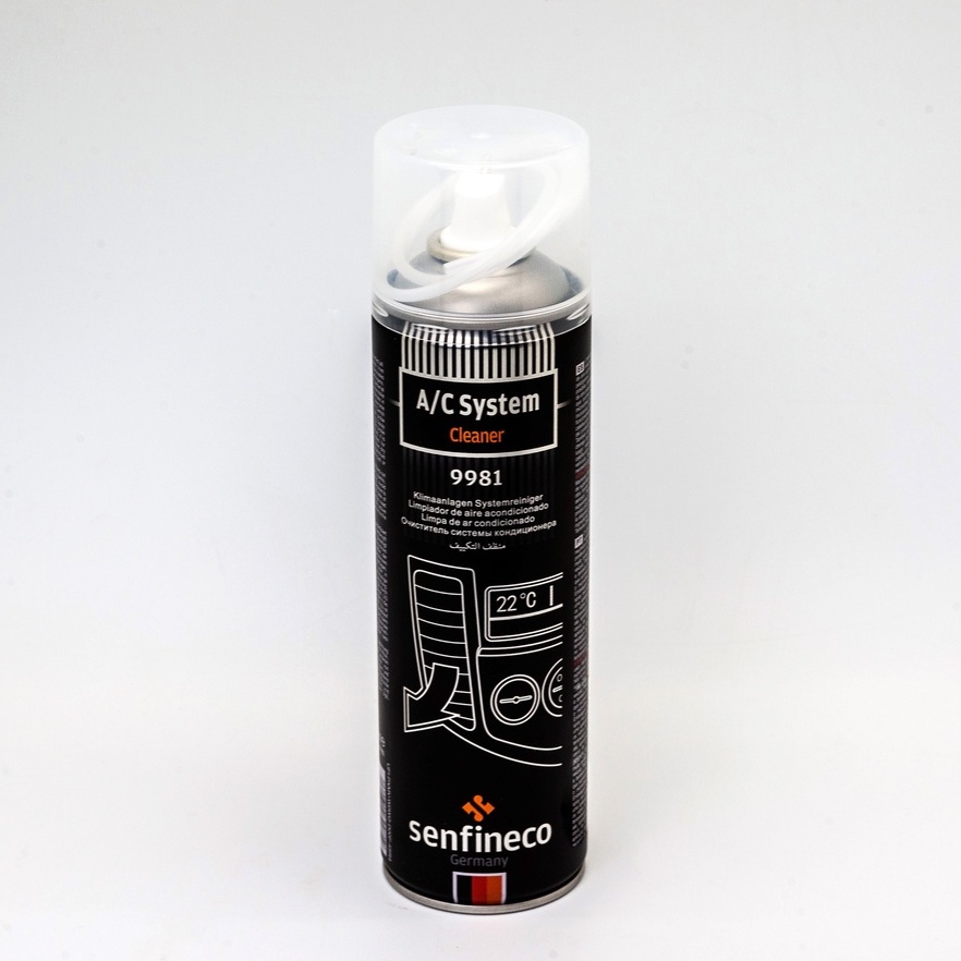 Vòi xịt vệ sinh máy lạnh Senfineco 9981 System Cleaner làm sạch điều hòa dung tích 520ml
