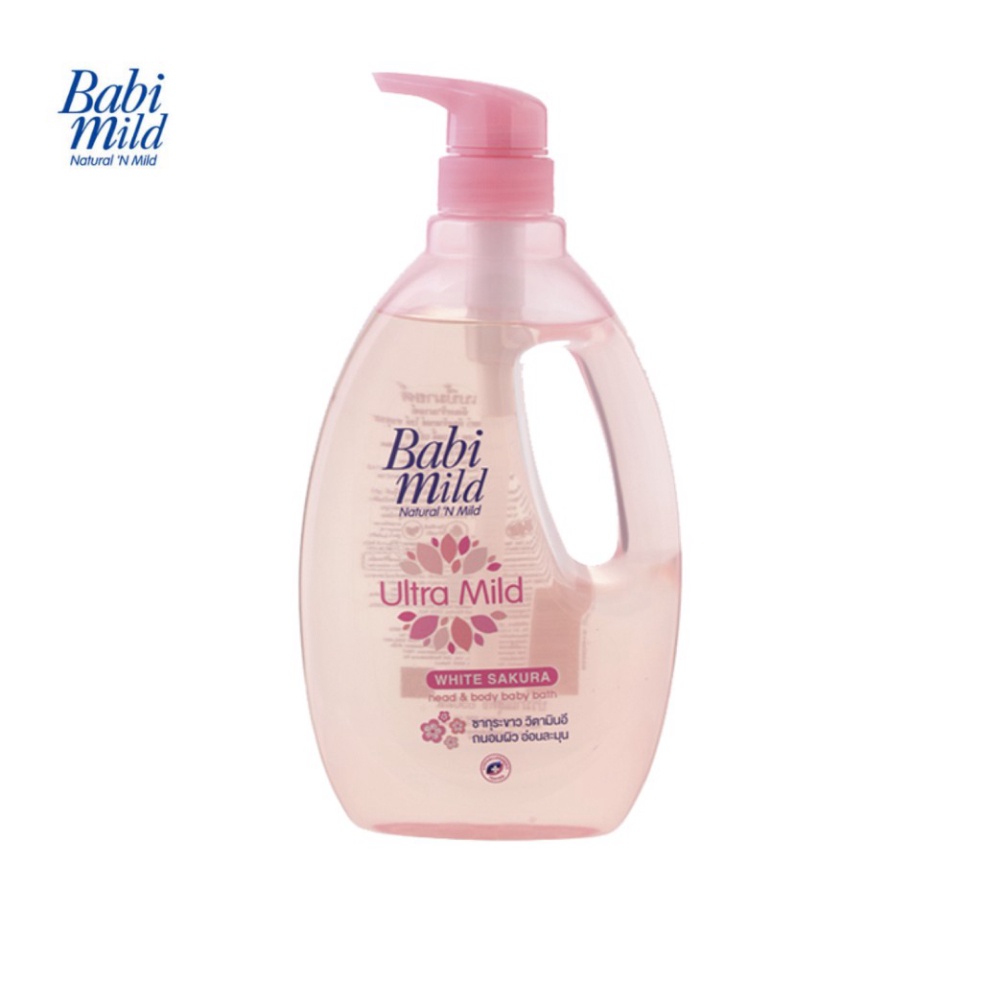 Sữa tắm trẻ em Babi Mild - White Sakura chai 850ml - 100961731