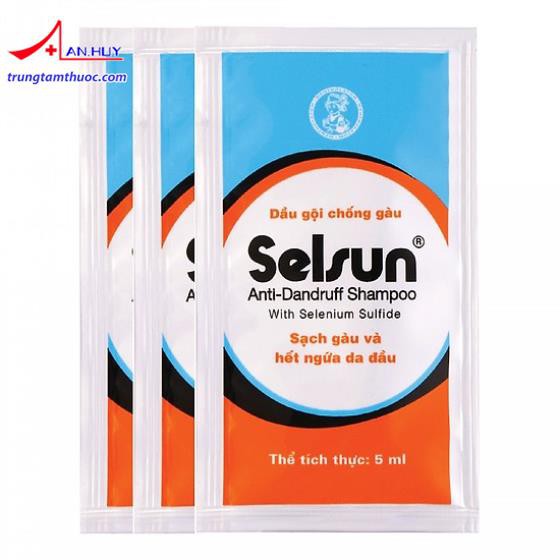 Combo 5 Gói Dầu Gội Selsun 5ml