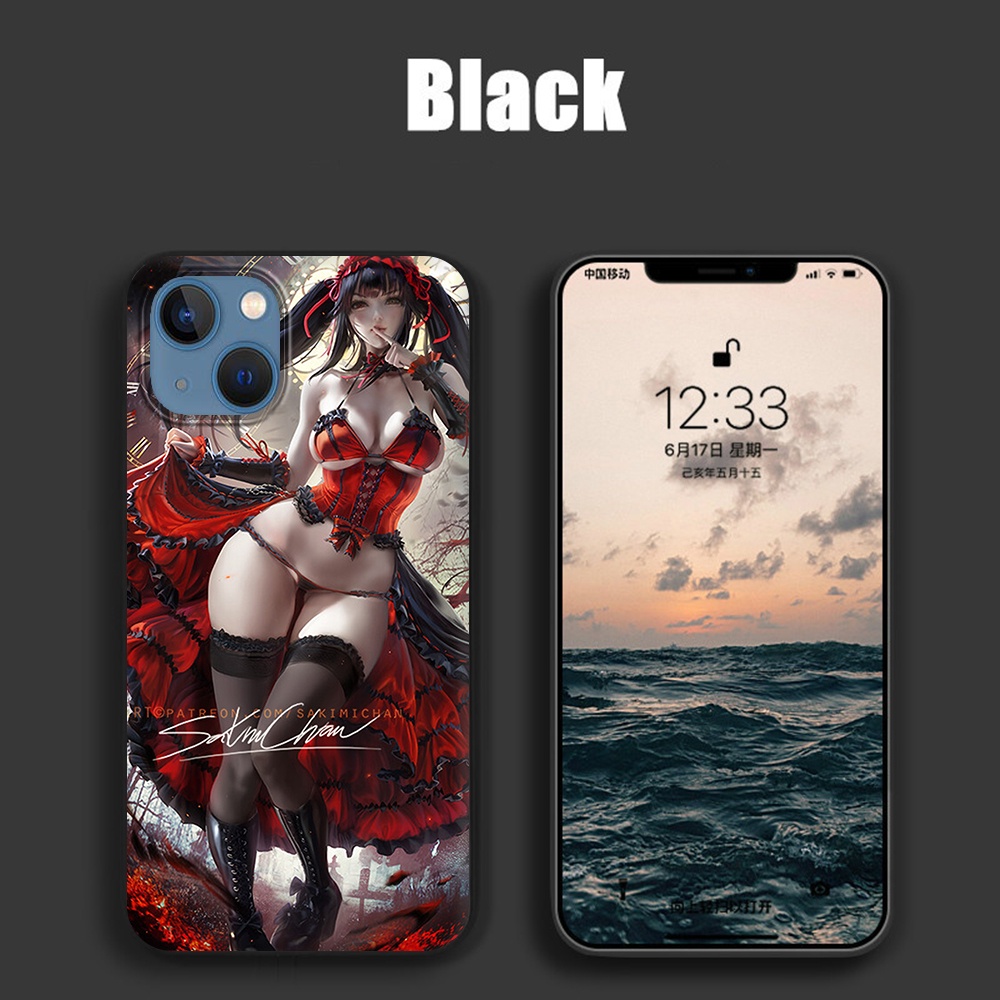 Ốp Điện Thoại TPU Silicon Mềm Hình anime Cho iPhone 11 13 Pro Max 13Mini