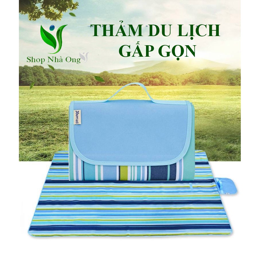 THẢM DU LỊCH GẤP GỌN CHỐNG THẤM CAO CẤP,TẤM TRẢI PICNIC CẮM TRẠI KẾT HỢP TẬP YOGA | BigBuy360 - bigbuy360.vn