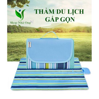 THẢM DU LỊCH GẤP GỌN CHỐNG THẤM CAO CẤP,TẤM TRẢI PICNIC CẮM TRẠI KẾT HỢP TẬP YOGA