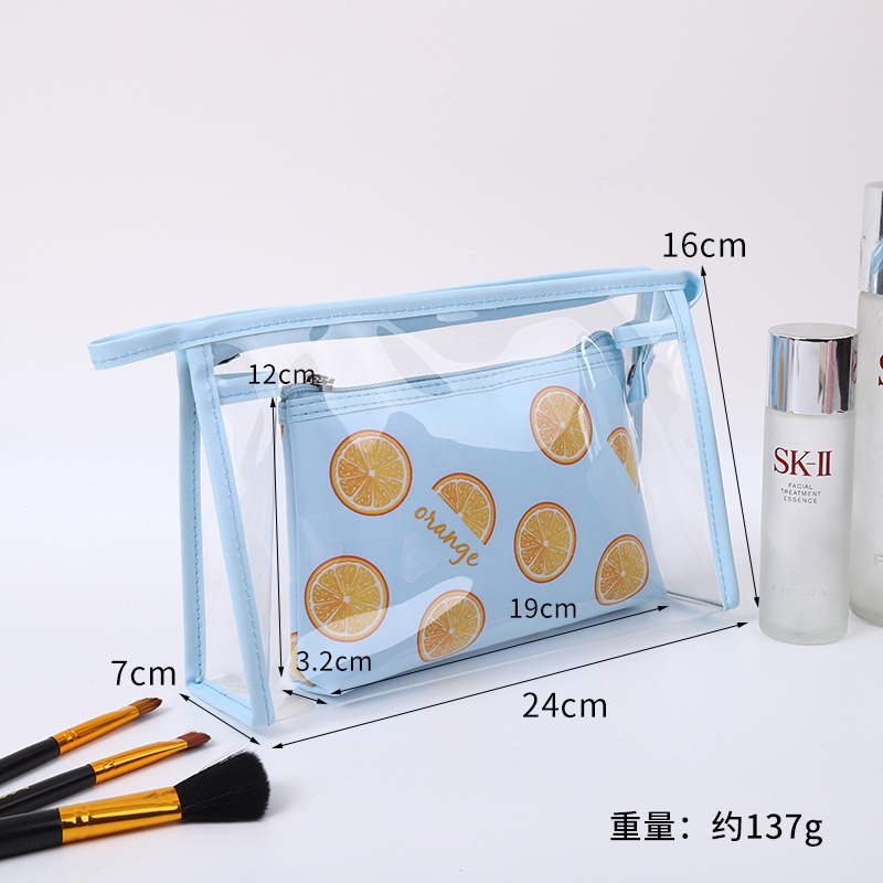 Túi Đựng Mỹ Phẩm Chống Thấm Nước Phong Cách Hàn Quốc