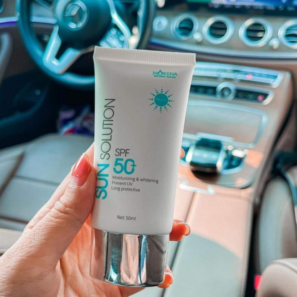 Kem Chống Nắng HUYỀN PHI MORENA Kem chống nắng Chỉ số chống nắng cao SPF50+ PA+++ 𝐂𝐇Ố𝐍𝐆 𝐋Ã𝐎 𝐇Ó𝐀