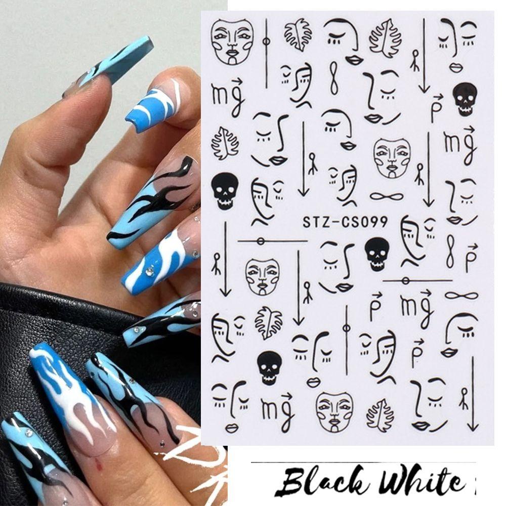 Miếng Dán Trang Trí Móng Tay Hình Bướm Xinh Xắn