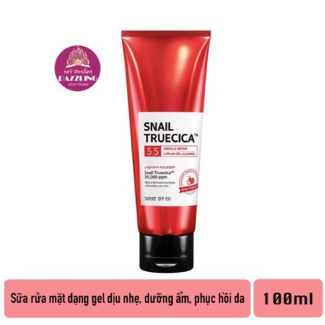Sữa Rửa Mặt Ốc Sên Snail Truecica Some By Mi Fullsize 100ml | BigBuy360 - bigbuy360.vn