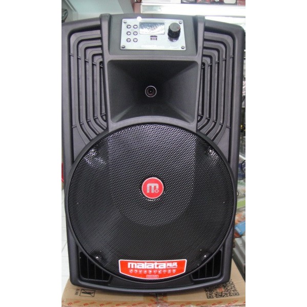 Loa Bluetooth Karaoke di động MALATA bass 4,5 tấc Tặng 2 Micro ko dây