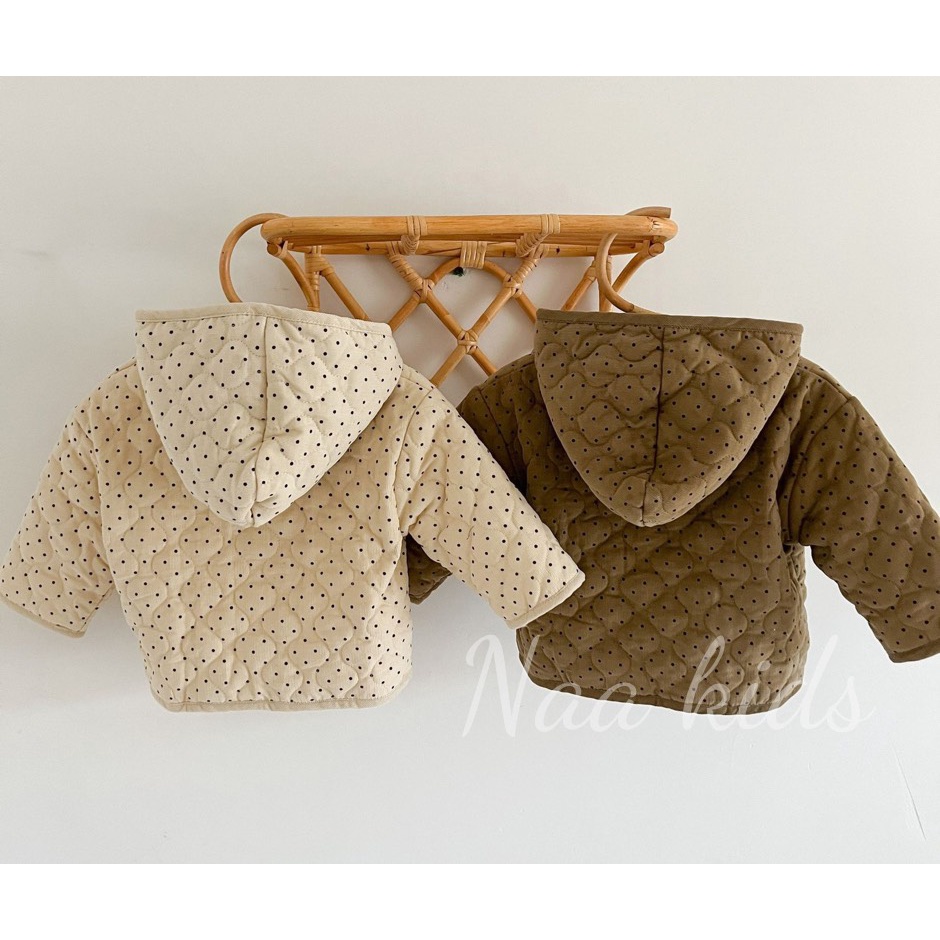 Áo khoác cho bé trai , bé gái hàn quốc chất liệu nỉ trần bông mềm mịn , size cho bé 5-16kg