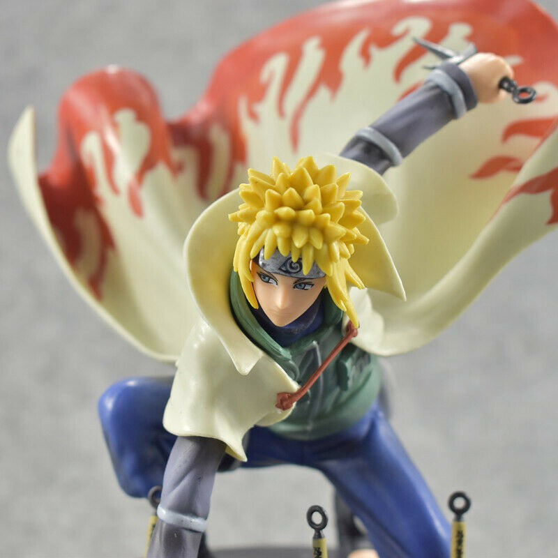 Mô Hình Minato Hokage Đệ Tứ Tóc Vàng 16 CM [Hộp Đẹp]