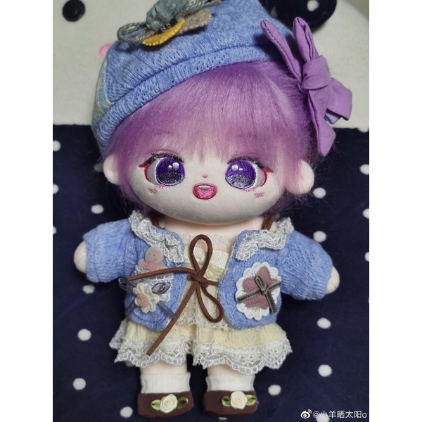 Bộ Kem bơ cho doll 20cm