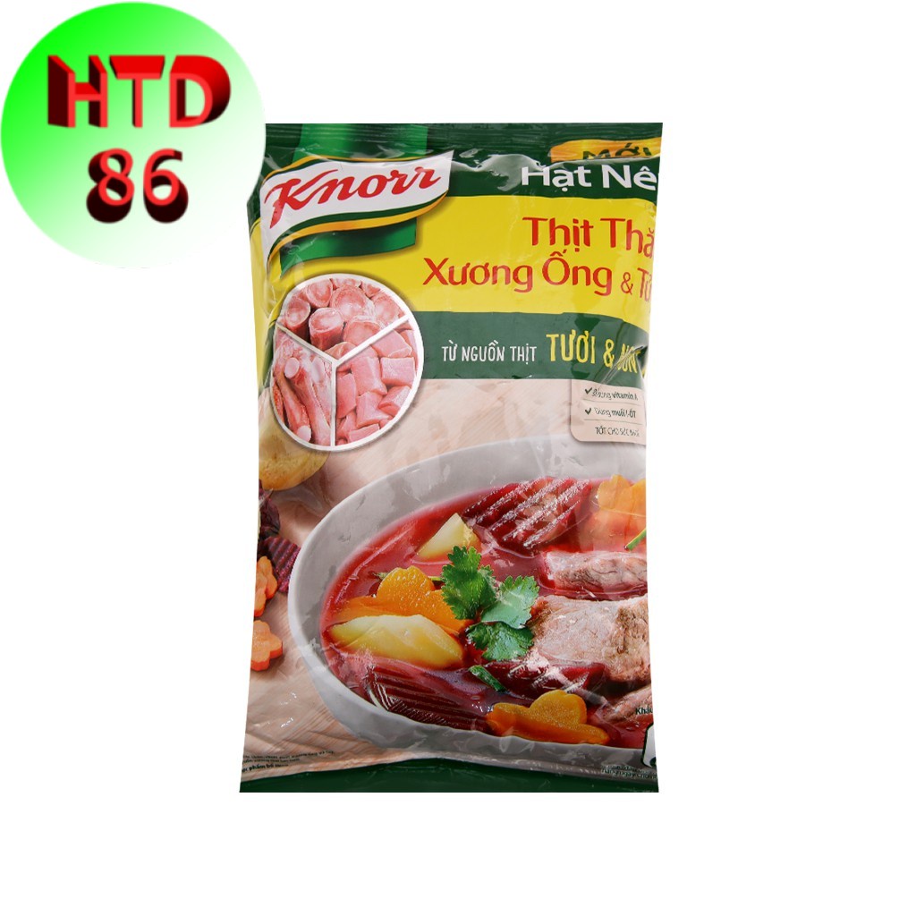 Hạt nêm thịt thăn, xương ống, tủy Knorr