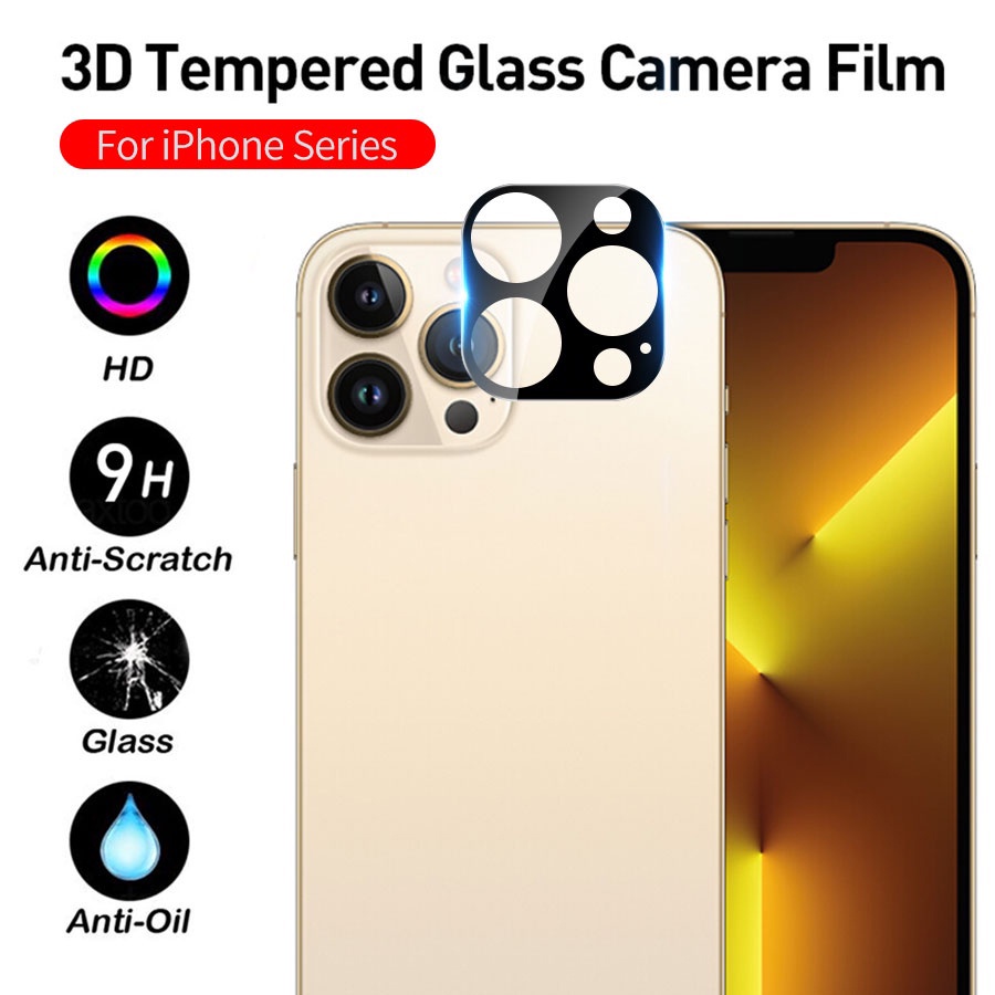 Kính Cường Lực Camera cho iPhone 14 13 12 11 Pro Max