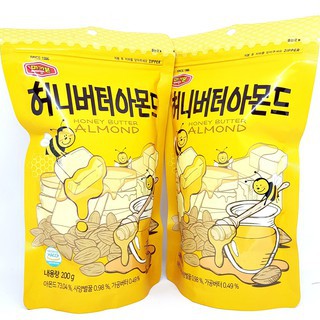 HẠNH NHÂN TẨM MẬT ONG HÀN QUỐC 200g | BigBuy360 - bigbuy360.vn
