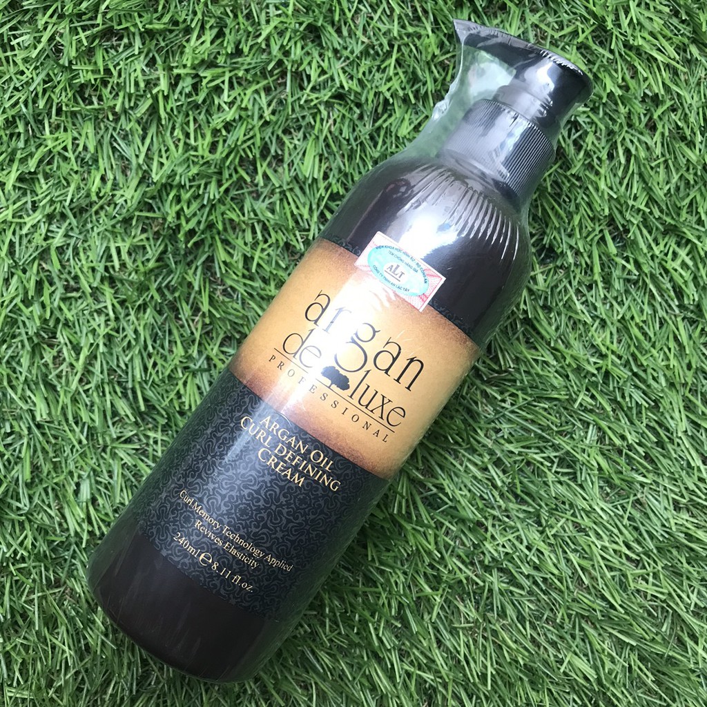 Kem tạo kiểu tóc uốn xoăn – ARGAN DELUXE Curl Defining Cream 240ml