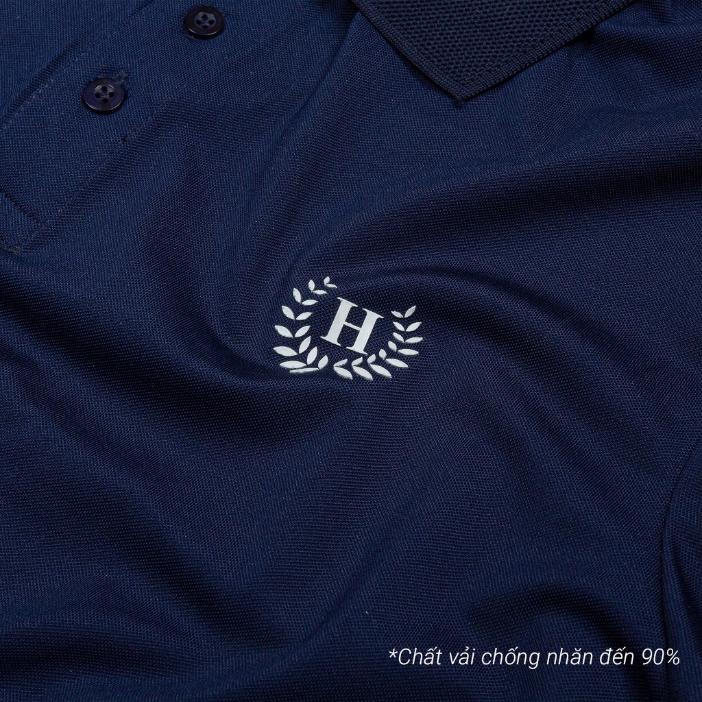 Áo thun nam có cổ tay ngắn, áo polo nam LUX chống nhăn HIDDLE | BigBuy360 - bigbuy360.vn