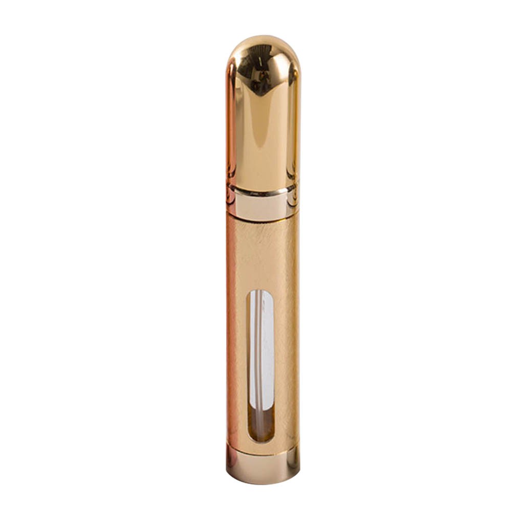 [Hàng mới về] Chai đựng nước hoa dạng xịt dung tích 12ml thiết kế vỏ màu vàng sang trọng | BigBuy360 - bigbuy360.vn