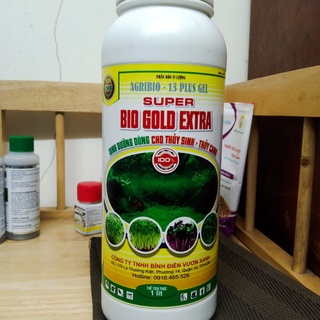 Dung dịch thủy canh Bio Gold 1 LÍT BIOGOLD_ Dinh dưỡng dùng cho cây thủy sinh, thủy canh