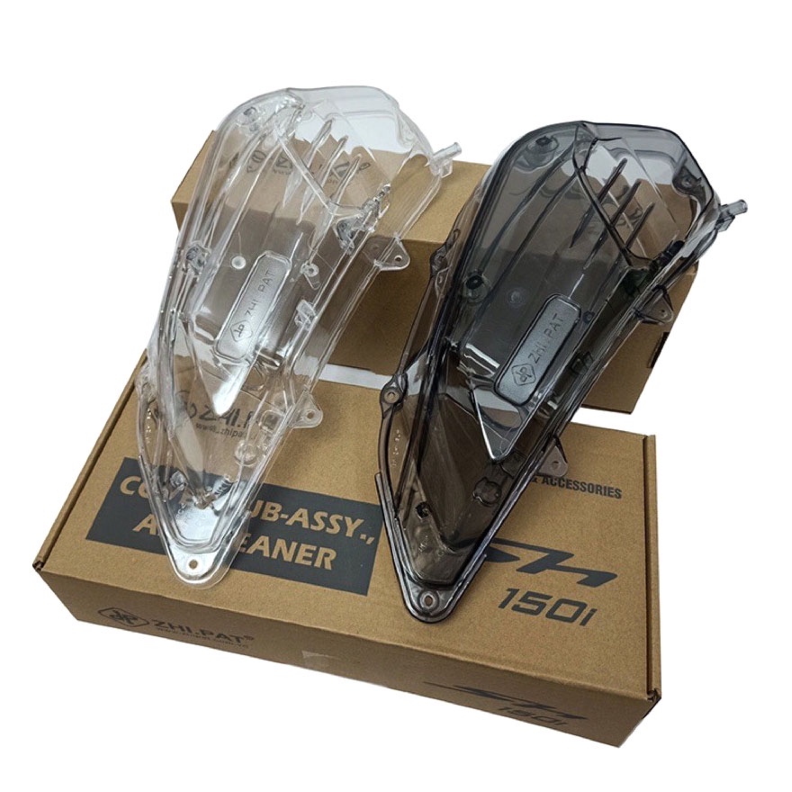 Ốp bầu lọc gió (Pô E), ốp pô Air SHVN SH125i, SH150i 2013-2019 trong suốt nhựa ABS Zhi.pat chính hãng