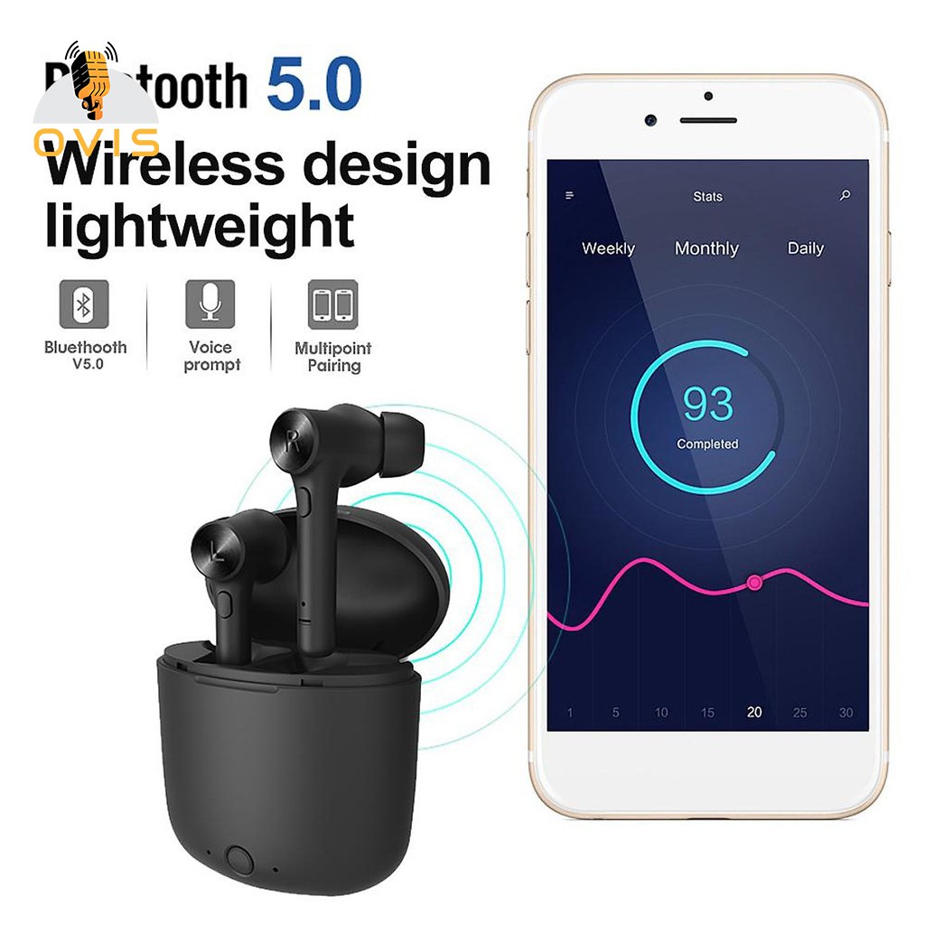 Tai nghe nhét tai Bluetooth 5.0 chính hãng cao cấp | Bluedio HI