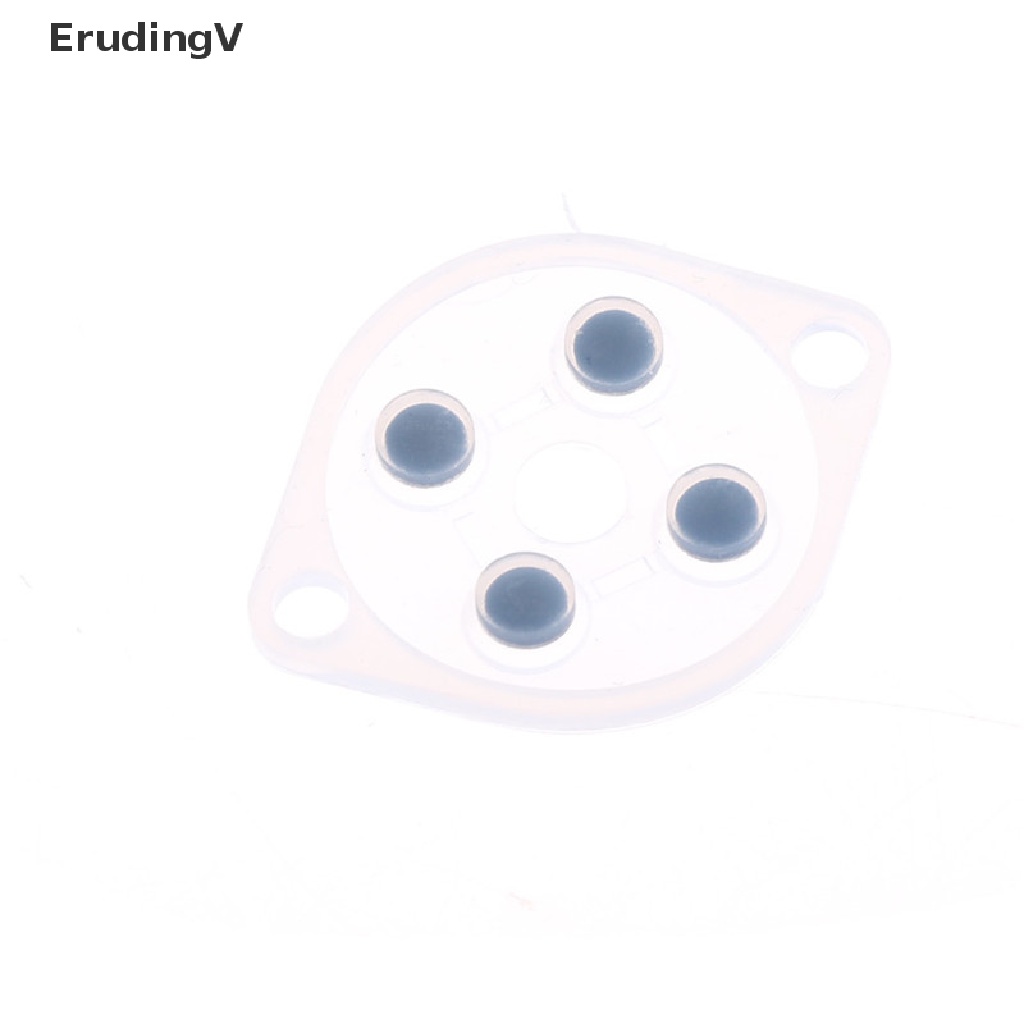 Set 4 Miếng Đệm Silicon Dẫn Điện Thay Thế Cho Tay Cầm Chơi Game Nintendo NES