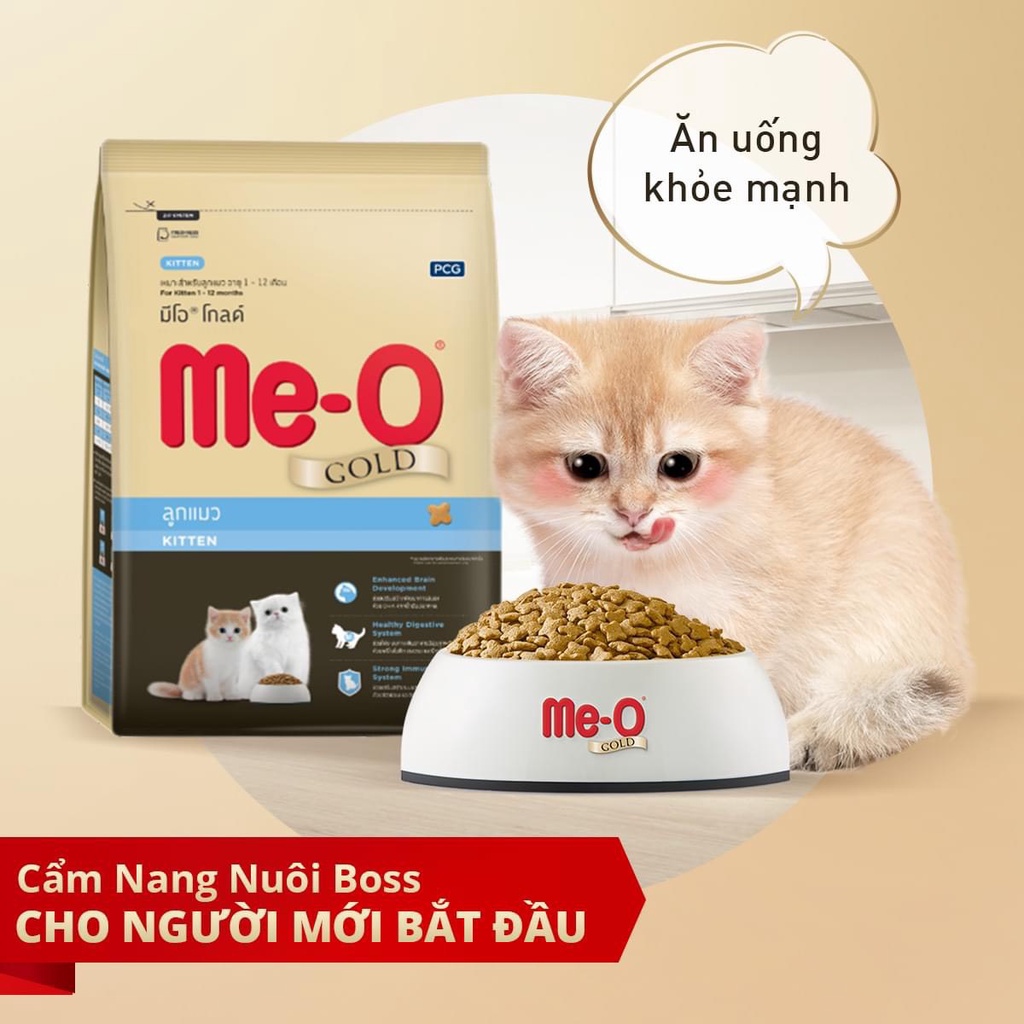 Hạt Thức Ăn Me-o Gold Kitten 400g Cho Mèo Nhỏ