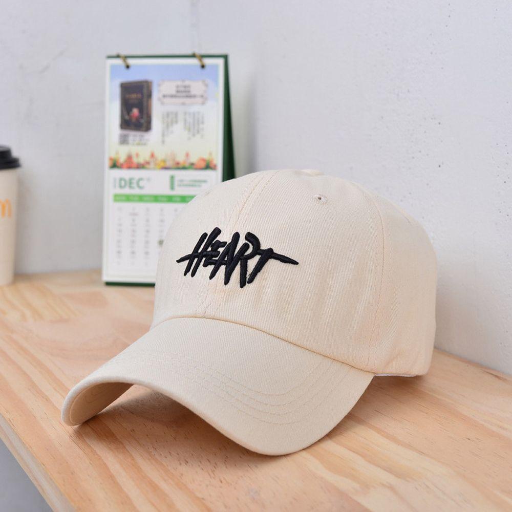 Mũ Lưỡi Trai Cotton Thêu Chữ Phong Cách Hiphop
