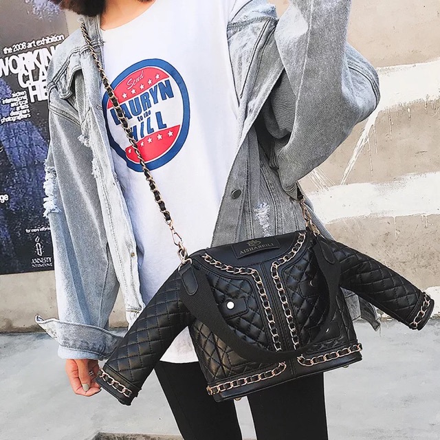 Túi đeo hình áo độc lạ mẫu 2 - Có ảnh thật