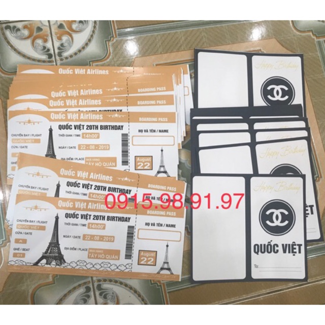 Thiệp sinh nhật 2020