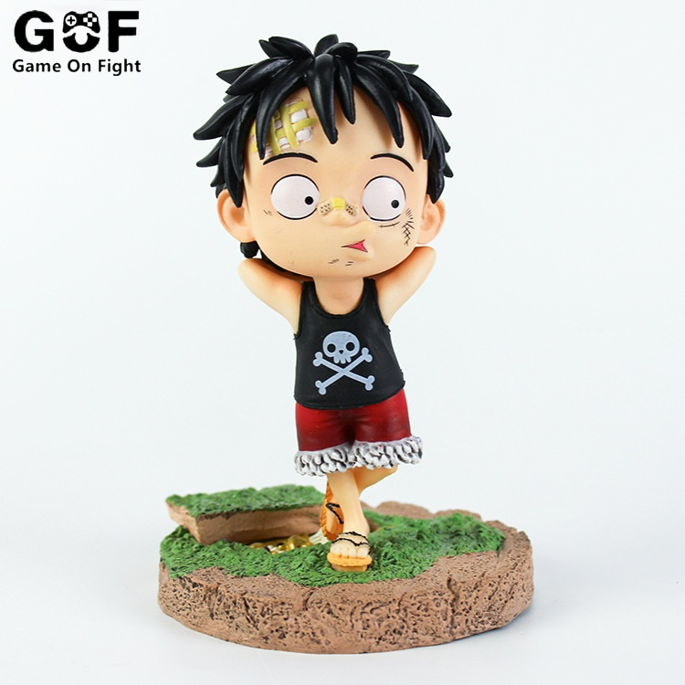 Mô hình nhân vật Luffy hoạt hình One Piece tiện dụng để trang trí