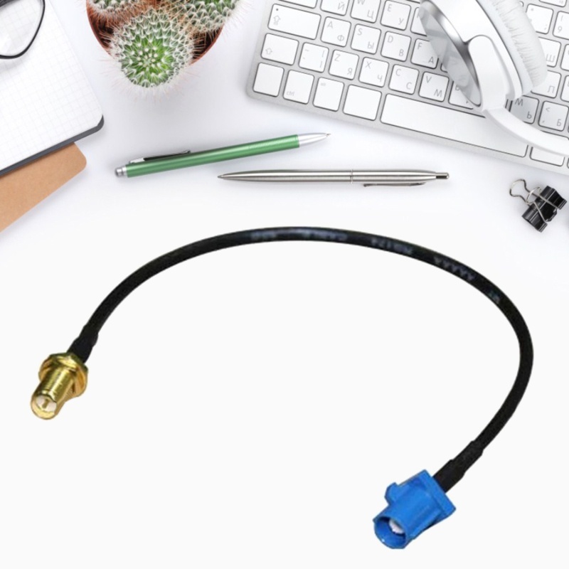 Cáp Chuyển Đổi Ăng Ten Fakra C Đực Sang SMA Đực 7 87 inch GPS Cho Xe Hơi