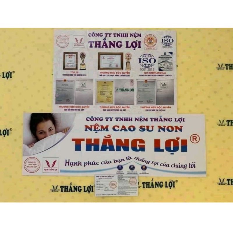 Nệm Cao Su Non Thắng Lợi