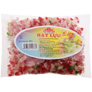 Hạt lựu Việt San gói 100g dùng nấu thạch