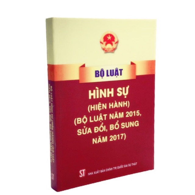 Sách - Bộ luật hình sự năm 2015 sửa đổi bổ sung năm 2017