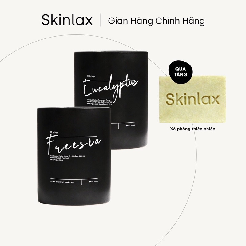 Nến Thơm Tinh Dầu Trị Liệu SKINLAX ( 200g )