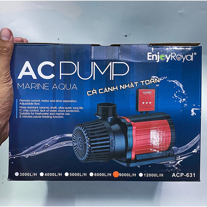 MÁY BƠM NƯỚC AC PUMP ENJOY ROYAL 25000L CHỈNH MẠNH YẾU