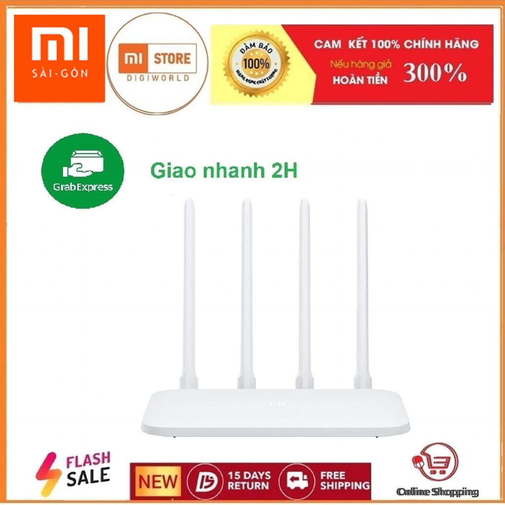 Bộ Phát Wifi Xiaomi Router Gen 4C | ROUTER XIAOMI MI WIFI 4C - Hàng chính hãng